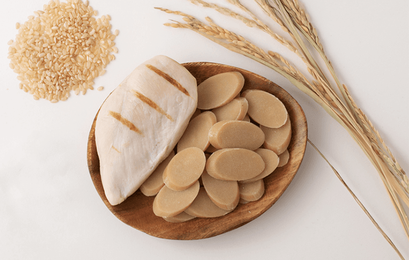 흡수빠른 현미닭가슴살 단백질 떡국떡 (500g X 2개입)